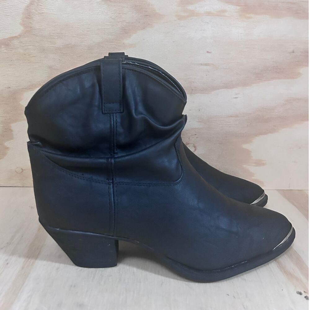 Dingo - Fiona Slouch Pointed Toe - Boots - Black - Women's - 9M - DI8940